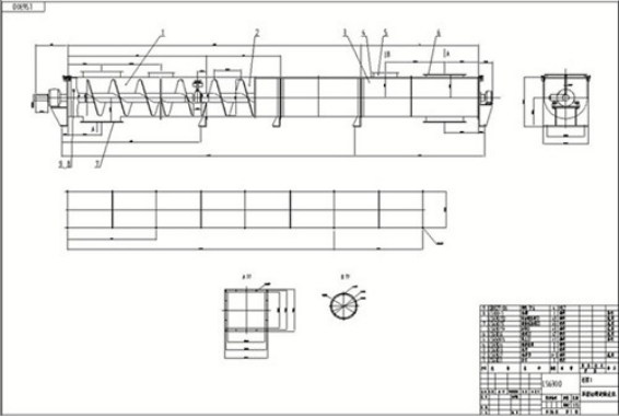 LS型螺旋输送机分类 LS型螺旋输送机分类